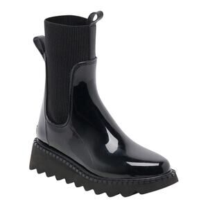Dolce Vita Women's Tropic H2O Rain Boots Black Size 6 M